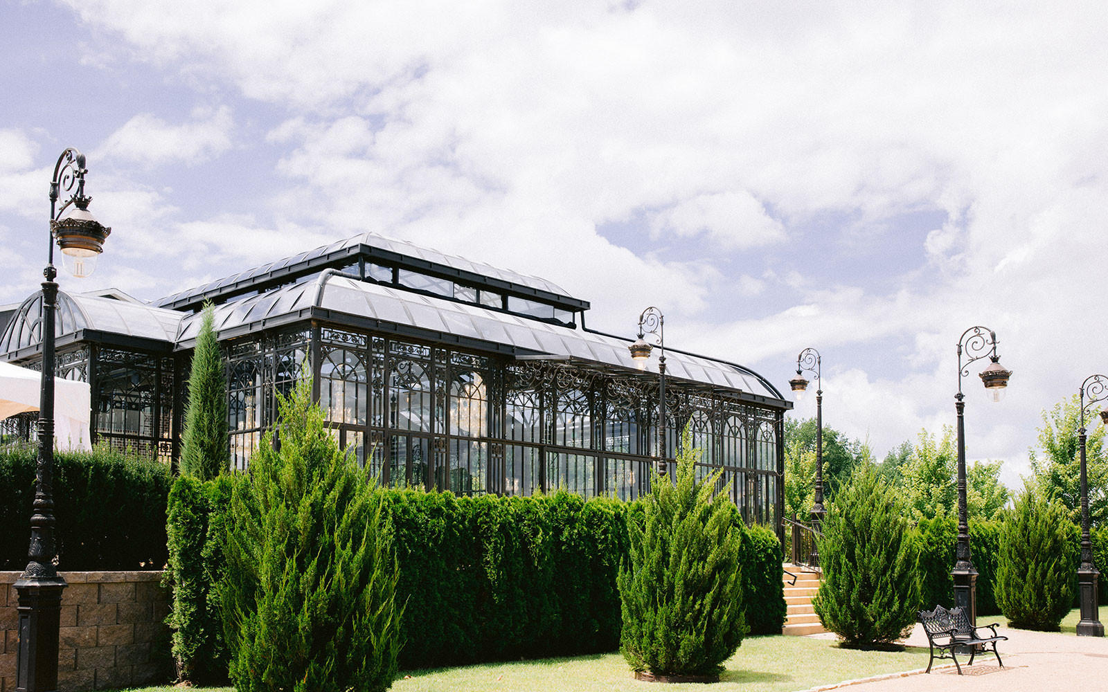the conservatory